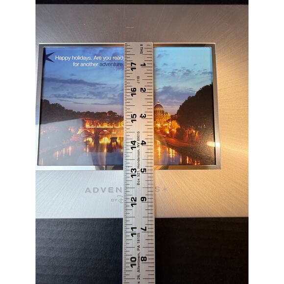 Adventures by Disney Insiders Silvertone Picture 5x7 Frame - Picture 5 of 9
